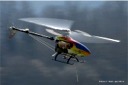 Turbinen-Trainer 2-Wellenturbine HeliBooster MAX 2000 mit Genesis-Mechanik 1,8 m Rotordurchmesser von http://www.rc-booster.de, Pilot: Nico Niewind, 3. Turboprop Treffen in Reutlingen 08.04.2006