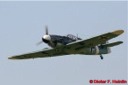 J�rgen Sickinger mit Me 109, 75-Jahre Graupner, Modellflugtag 25.09.2005 auf der Hahnweide