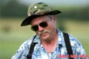 Heinz Hoffmann, sichtlich zufrieden beim 19. OF Helitreffen in Aldingen 24.06.2006
