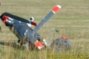Wohl etwas zu viel Schr�glage und zu langsam bei dem Seitenwind... 2. M�nchner Scale + Semiscale Wochenende 22.07. + 23.07.2006